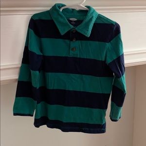 Boys long sleeve polo shirt
